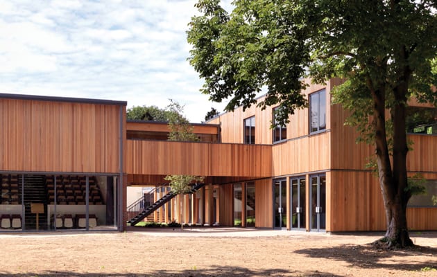 The Surrey school connecting nature and education using timber and ...